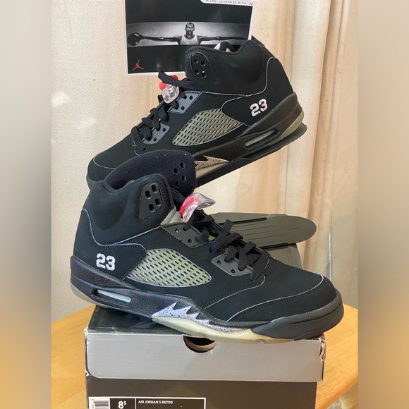 jordan 5 black metallic 2007